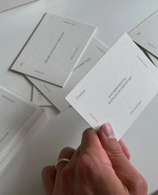 cultivating conversations card deck game