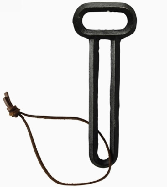 black cast iron bottle opener for drinks